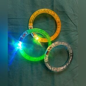 Girls LED Light-up Color Changing Bangle Bracelet